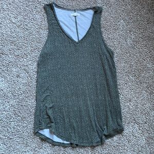 Maurices v-neck tank in green